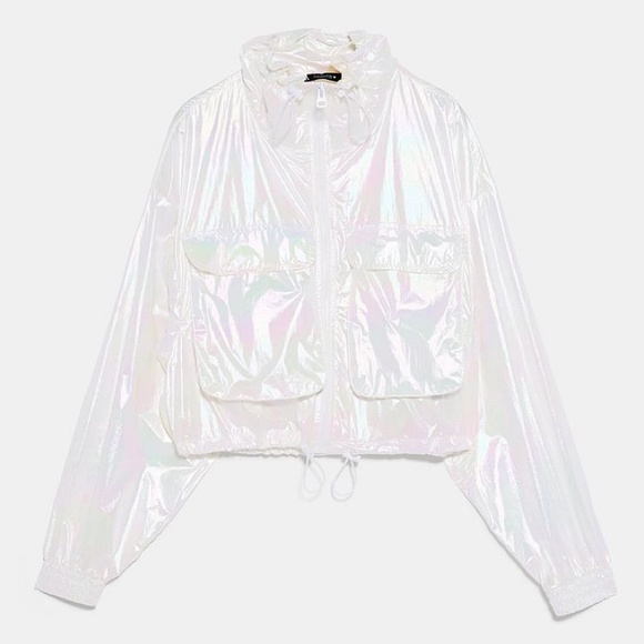 ZARA Iridescent-Effect Track Suit - Picture 10 of 16